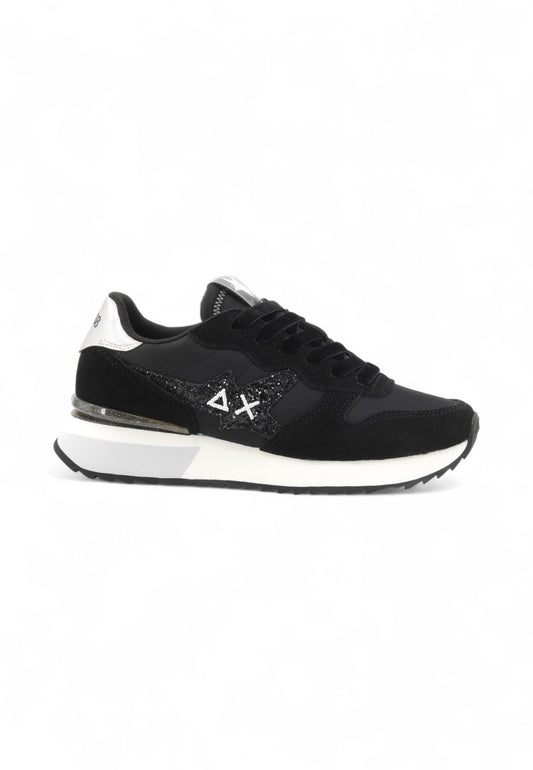 SUN68 Sneakers Donna Nero Argento Z45217-AI26-11