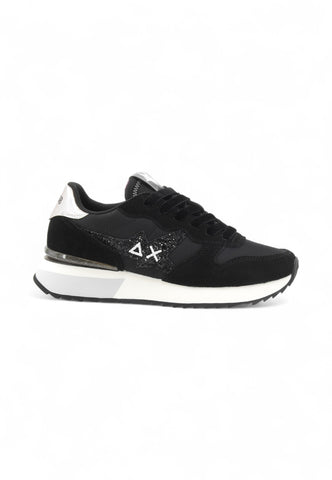 SUN68 Sneakers Donna Nero Argento Z45217-AI26-11