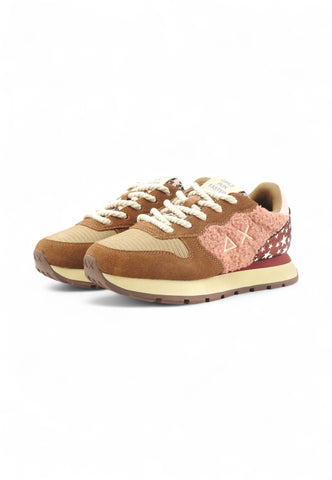 SUN68 Sneakers Donna Marrone Rosa Z45208-AI26-93