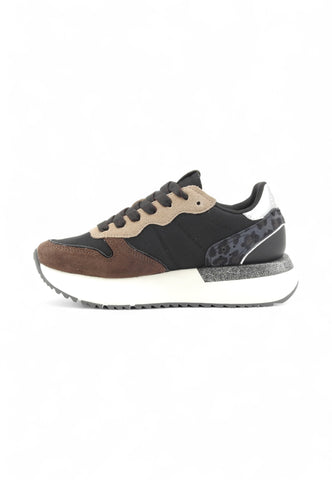 SUN68 Sneakers Donna Marrone Nero Z45221-AI26-11