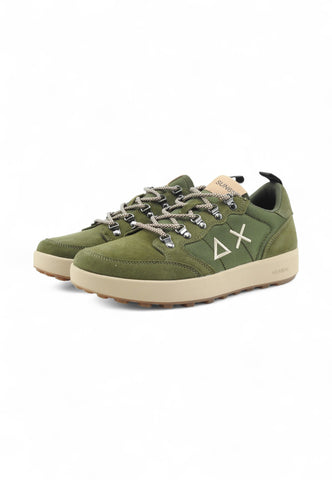 SUN68 Sneakers Uomo Verde Z45134-AI26-74