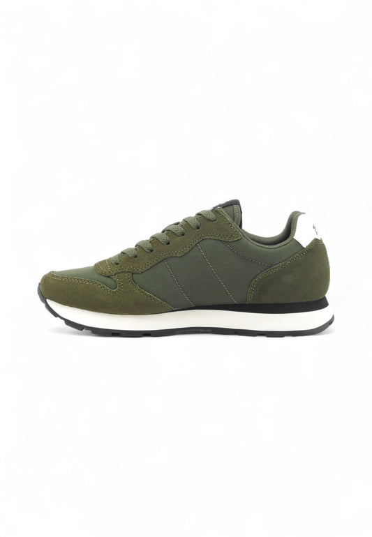 SUN68 Sneakers Uomo Verde Bianco Z45101-AI26-74