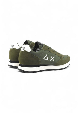 SUN68 Sneakers Uomo Verde Bianco Z45101-AI26-74