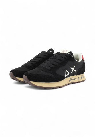 SUN68 Sneakers Uomo Nero Rosso Z45105-AI26-11