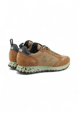 SUN68 Sneakers Uomo Marrone Verde Z45104-AI26-93