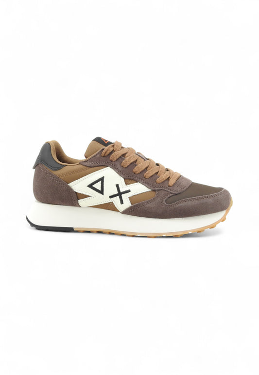 SUN68 Sneakers Uomo Marrone Bianco Z45114-AI26-08