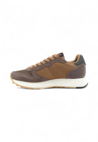 SUN68 Sneakers Uomo Marrone Bianco Z45114-AI26-08