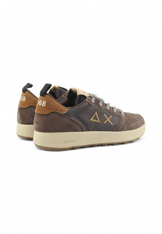 SUN68 Sneakers Uomo Marrone Beige Z45134-AI26-08