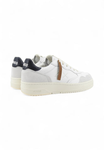 SUN68 Sneakers Uomo Bianco Grigio Blu Z45148-AI26-07
