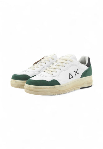SUN68 Sneakers Uomo Bianco Verde Nero Z45148-AI26-37