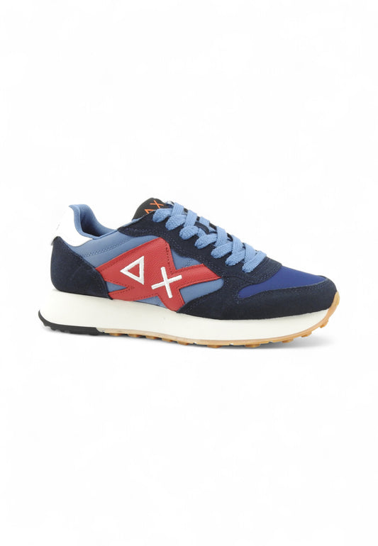 SUN68 Sneakers Uomo Blu Rosso Z45114-AI26-07