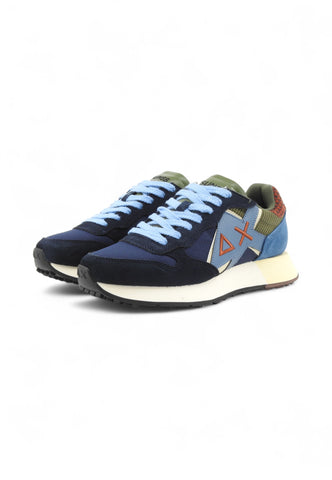 SUN68 Sneakers Uomo Blu Verde Arancione Z45117-AI26-07