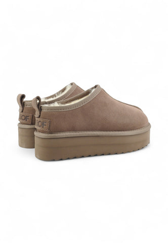 COLORS OF CALIFORNIA Sabot Donna Marrone HC.SHEARPLA3-AI26-TAU