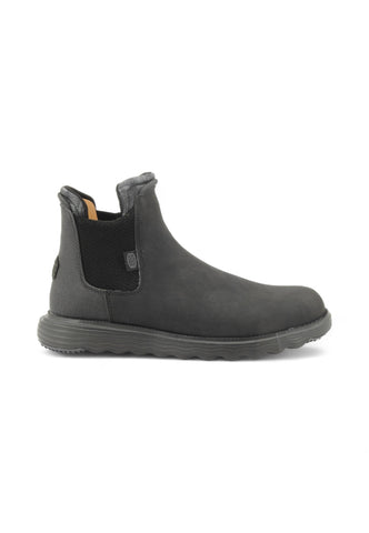 HEY DUDE Branson Classic Stivaletti Uomo Nero Grigio HD.42065-AI26-060