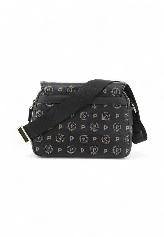 POLLINI Borsa Tracolla Donna Nero Beige TE8421PP04Q2C00A-AI26