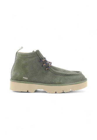 PAN CHIC Stringate Uomo Verde P009M012-0172U007-AI26