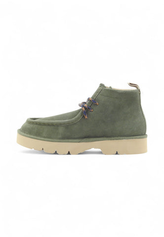 PAN CHIC Stringate Uomo Verde P009M012-0172U007-AI26