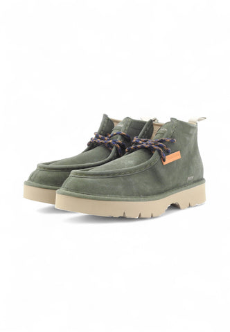 PAN CHIC Stringate Uomo Verde P009M012-0172U007-AI26