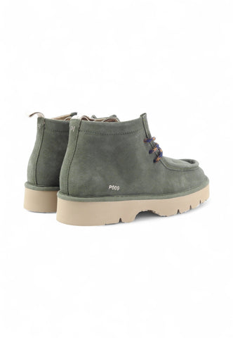 PAN CHIC Stringate Uomo Verde P009M012-0172U007-AI26