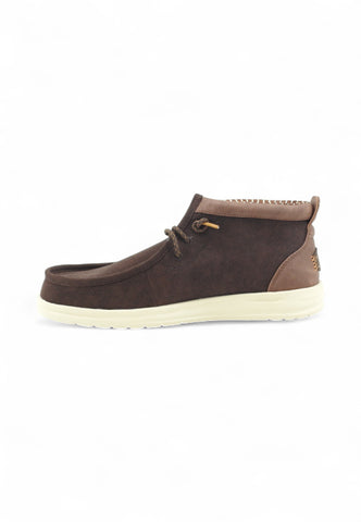 HEY DUDE Wally Mid GripR Vin Classic Stringate Uomo HD.44322-AI26-2KI