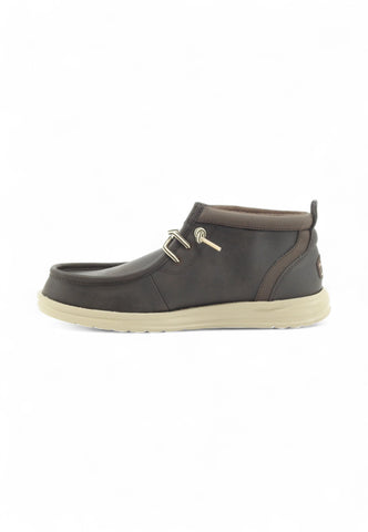 HEY DUDE Wally Mid GripR Classic Uomo Marrone HD.42051-AI26-2IV