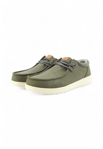 HEY DUDE Paul Classic Stringate Uomo Verde HD.43352-AI26-337