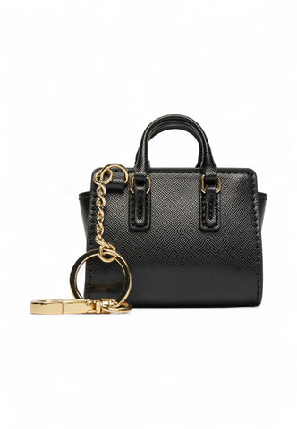 LOVE MOSCHINO Portachiavi Portamonete Donna Nero Oro JC5411PP0NKZ0000-AI26