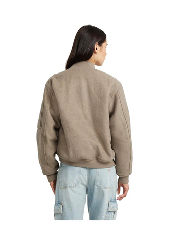 GUESS Giacca Bomber Donna Beige W5BL14W1482-AI26-H187