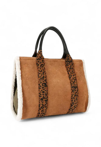 KURT GEIGER Borsa A Mando Donna Marrone Beige 5033548219-AI26