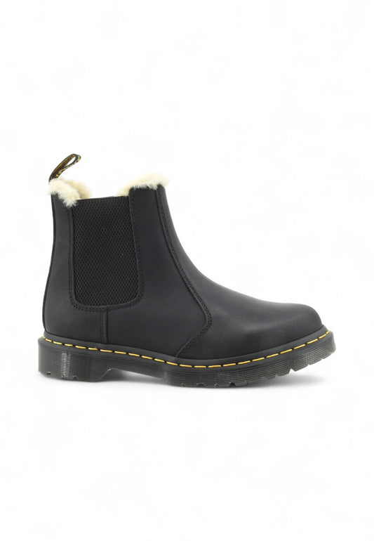 DR. MARTENS 2976 Leonore Burnished Wyoming Stivaletti Donna Nero 21045001-AI26