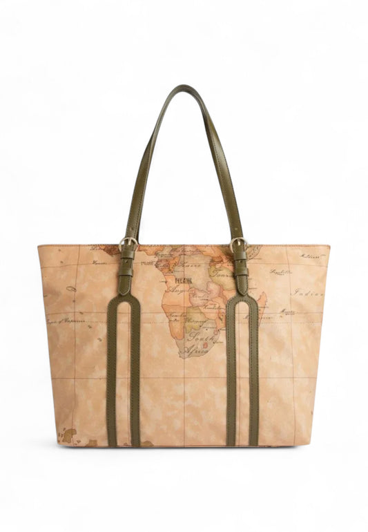 ALVIERO MARTINI Borsa Shopper Donna Beige Verde LD34S578-AI26-0609