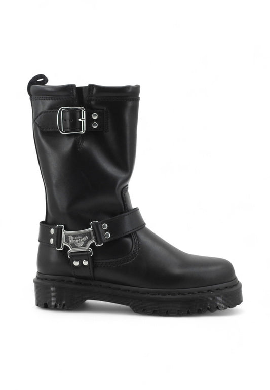 DR. MARTENS Anistone Hi Black Wanama Stivali Donna Nero 32199001-AI26