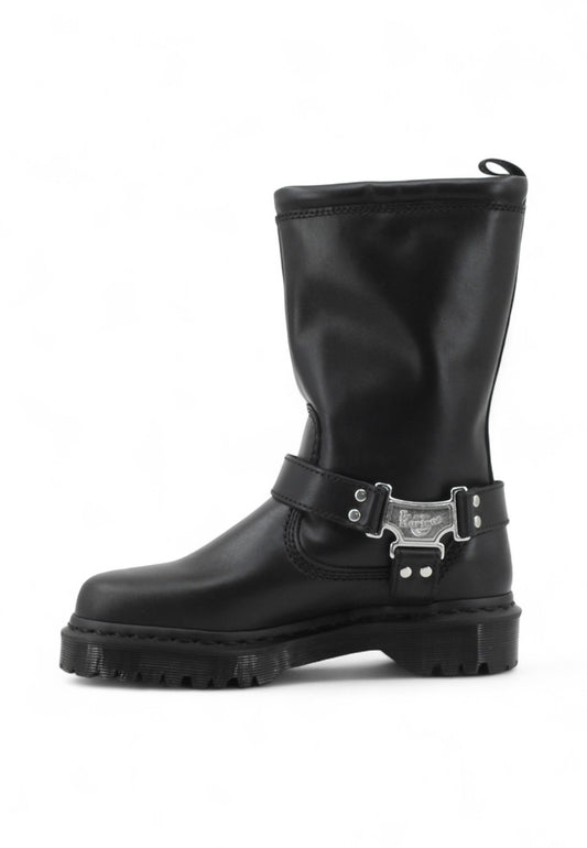 DR. MARTENS Anistone Hi Black Wanama Stivali Donna Nero 32199001-AI26