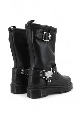 DR. MARTENS Anistone Hi Black Wanama Stivali Donna Nero 32199001-AI26