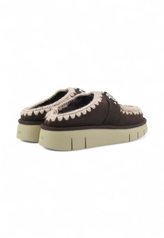 MOU Bounce Clog Sabot Donna Marrone MU.FW531001A-AI26-MOCHA