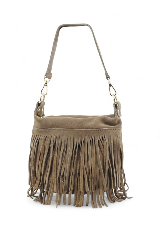 VIA MILANO 21 Alma Borsa A Spalla Donna Beige ALMABE-AI26