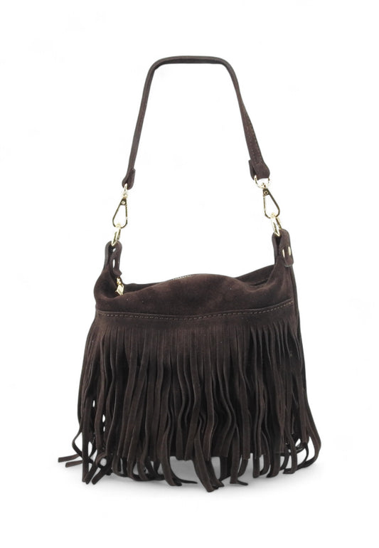 VIA MILANO 21 Alma Borsa A Spalla Donna Marrone ALMATDM-AI26