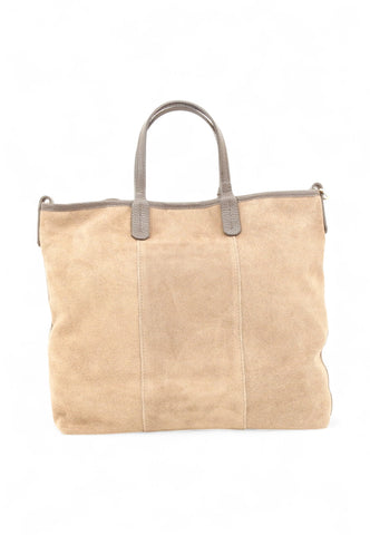 VIA MILANO 21 Iris Borsa A Mano Donna Beige Marrone IRISMBE-AI26