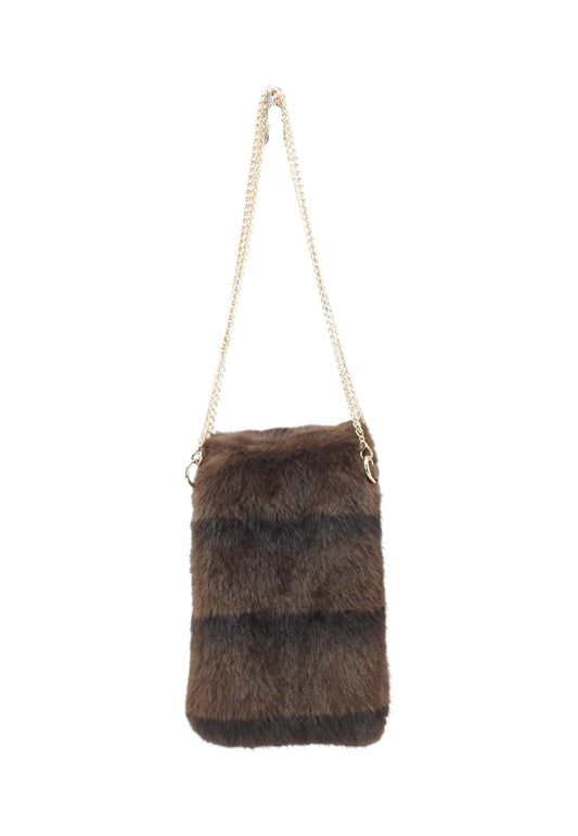 VIA MILANO 21 Olivia Borsa Tracolla Donna Marrone Nero OLIVIATDM-AI26