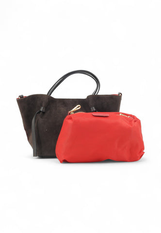 VIA MILANO 21 Stella Borsa A Mano Donna Marrone STELLATDM-AI26