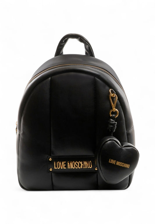 LOVE MOSCHINO Zaino Donna Nero Rosso JC4324PP0NKM100A-AI26