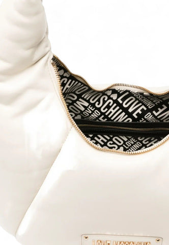 LOVE MOSCHINO Borsa A Spalla Donna Bianco Nero JC4325PP0NKM111A-AI26