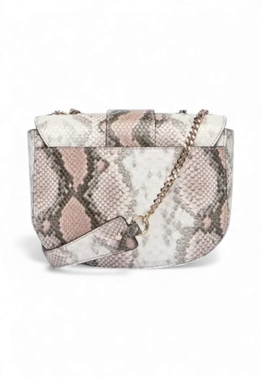 GUESS Borsa Tracolla Donna Bianco Rosa Animalier HWKG9891210-AI26-LTM