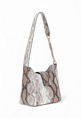 GUESS Borsa A Spalla Donna Bianco Grigio Rosa HWKG9891010-AI26-LTM
