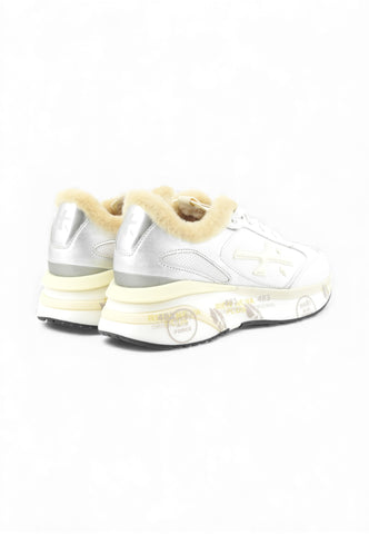 PREMIATA Sneakers Donna Bianco Argento MOERUND-AI26-VAR7798M
