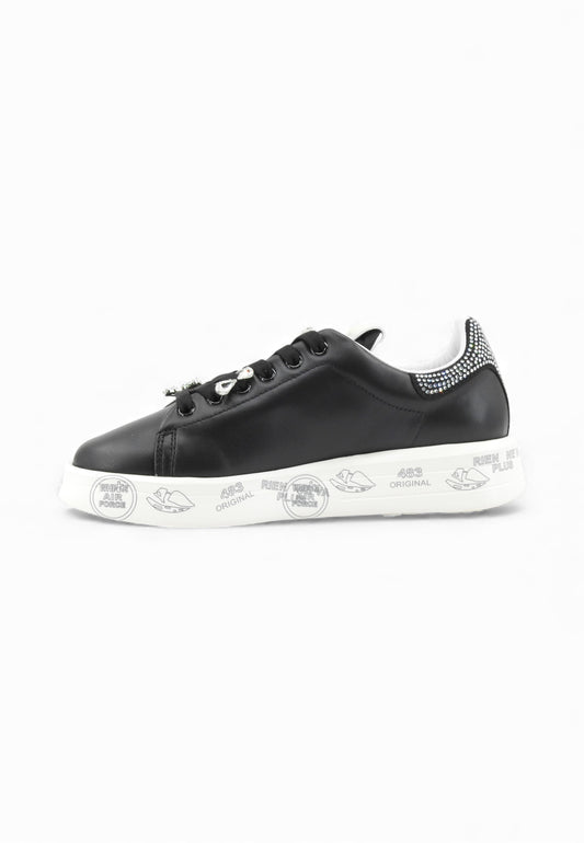 PREMIATA Sneakers Donna Nero Strass BELLE-AI26-VAR7810K