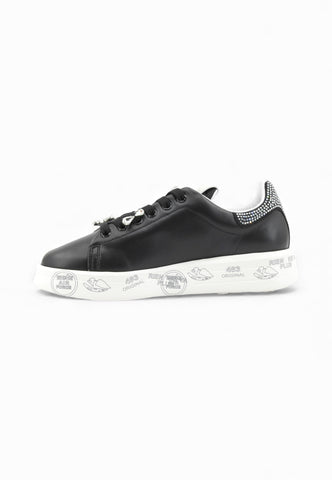 PREMIATA Sneakers Donna Nero Strass BELLE-AI26-VAR7810K