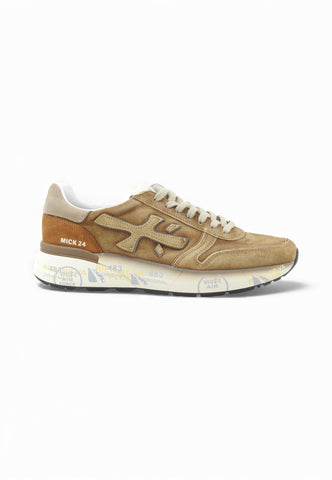 PREMIATA Sneakers Uomo Marrone Beige MICK-AI26-VAR7712