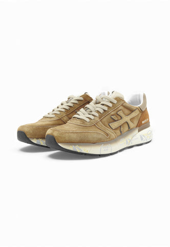 PREMIATA Sneakers Uomo Marrone Beige MICK-AI26-VAR7712