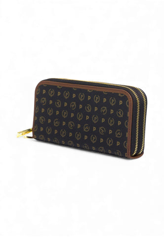 POLLINI Portafogli Donna Nero Marrone TE9002PP02Q1100D-AI26